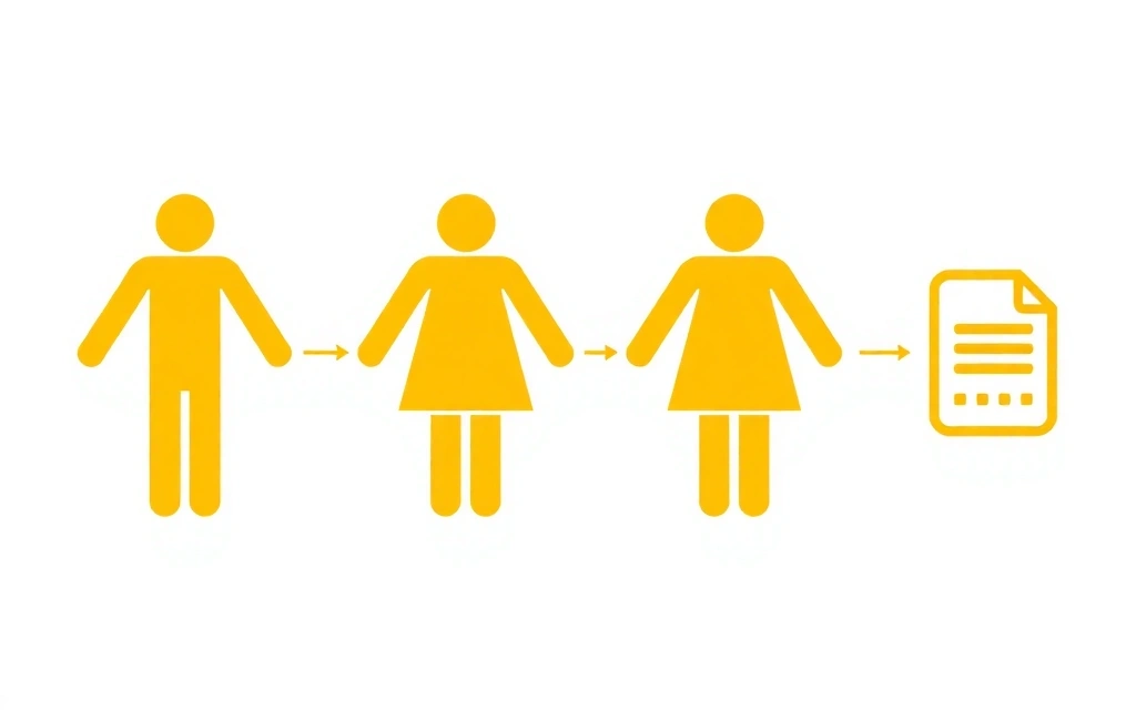 Icona di tre persone interconnesse che rappresentano terze parti