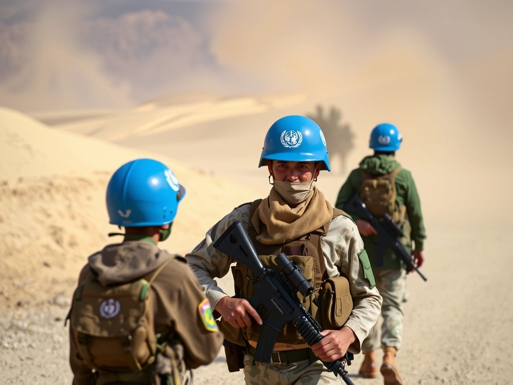 Soldati in missione di pace internazionale