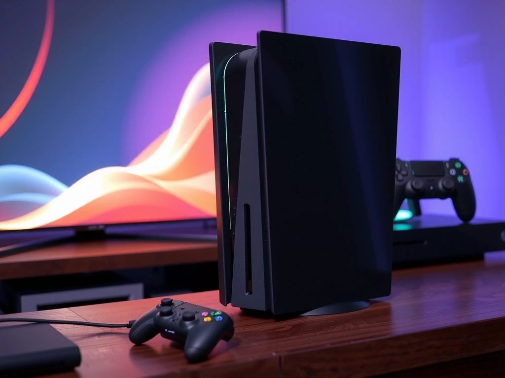 Immagine di una console di gioco di ultima generazione